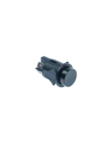 Pulsador montaje ø 25mm megro 2NO 250V 16A empalme conector Faston