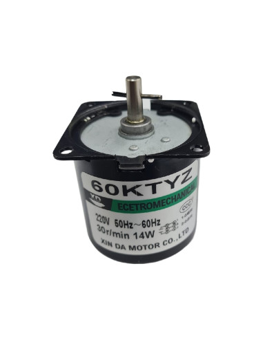 Motor chocolatera CH-5 CH-10 TYK-60A Despiece 13 60KTYZ Eje con pasador altura 18mm Ø7mm