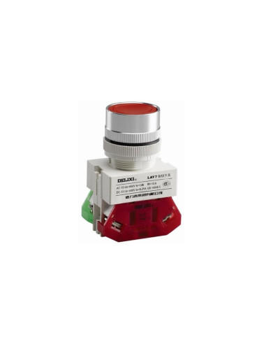 Interruptor de Emergencia Delixi LAY7 600V 10A Medida de montaje Ø22mm