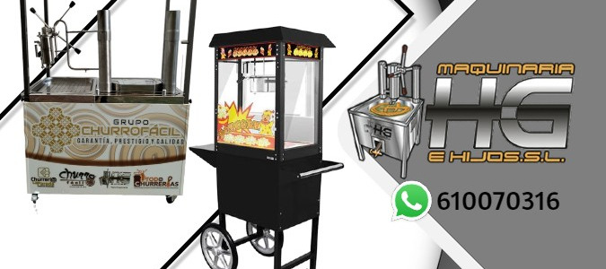 Innova tu negocio con nuestra churrería portátil y máquina de palomitas de maíz